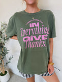 GIVE THANKS TEE
