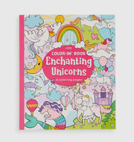 COLOR-IN’ BOOK- enchanting unicorns