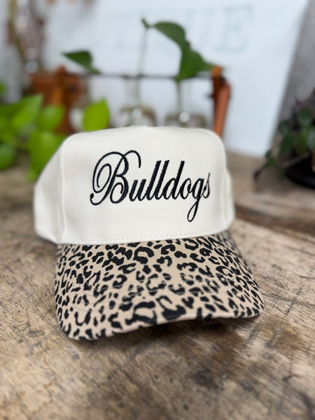 LEOPARD BULLDOG HAT