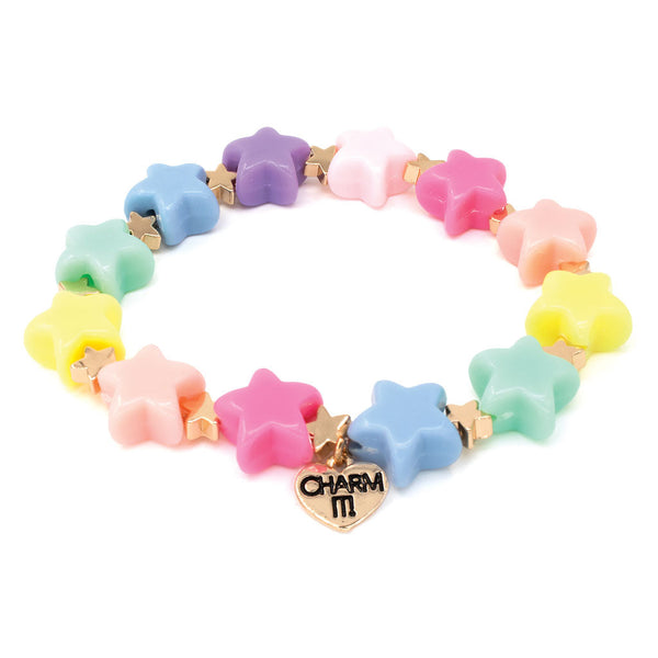 CHARM IT PASTEL STAR BEAD BRACELET