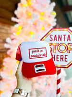 PUT IT ON SANTA TAB TRUCKER