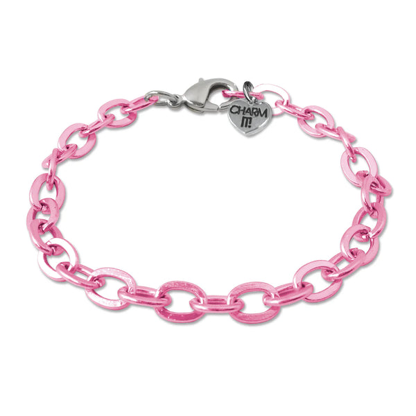CHARMIT! Pink Chain Bracelet