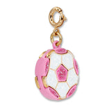 CHARMIT! Gold Soccer Ball Charm