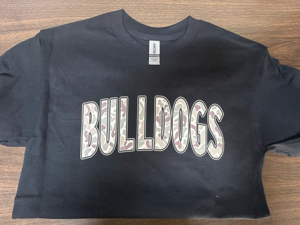 Camo Bulldogs T-shirt