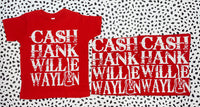 YOUTH CASH HANK WILLIE & WAYLON