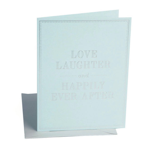 HAPPILY EVER AFTER WEDDING CARD