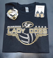 MCGREGOR LADY DOGS VOLLEYBALL TEE